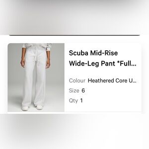 LULULEMON SCUBA SWEATPANTS